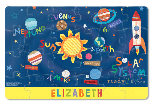 Space Personalized Kid's Puzzle