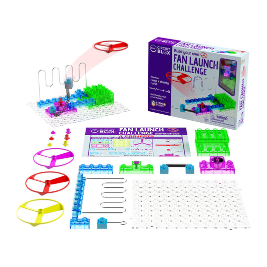 Build Your Own Fan Launch Challenge Kid's Game