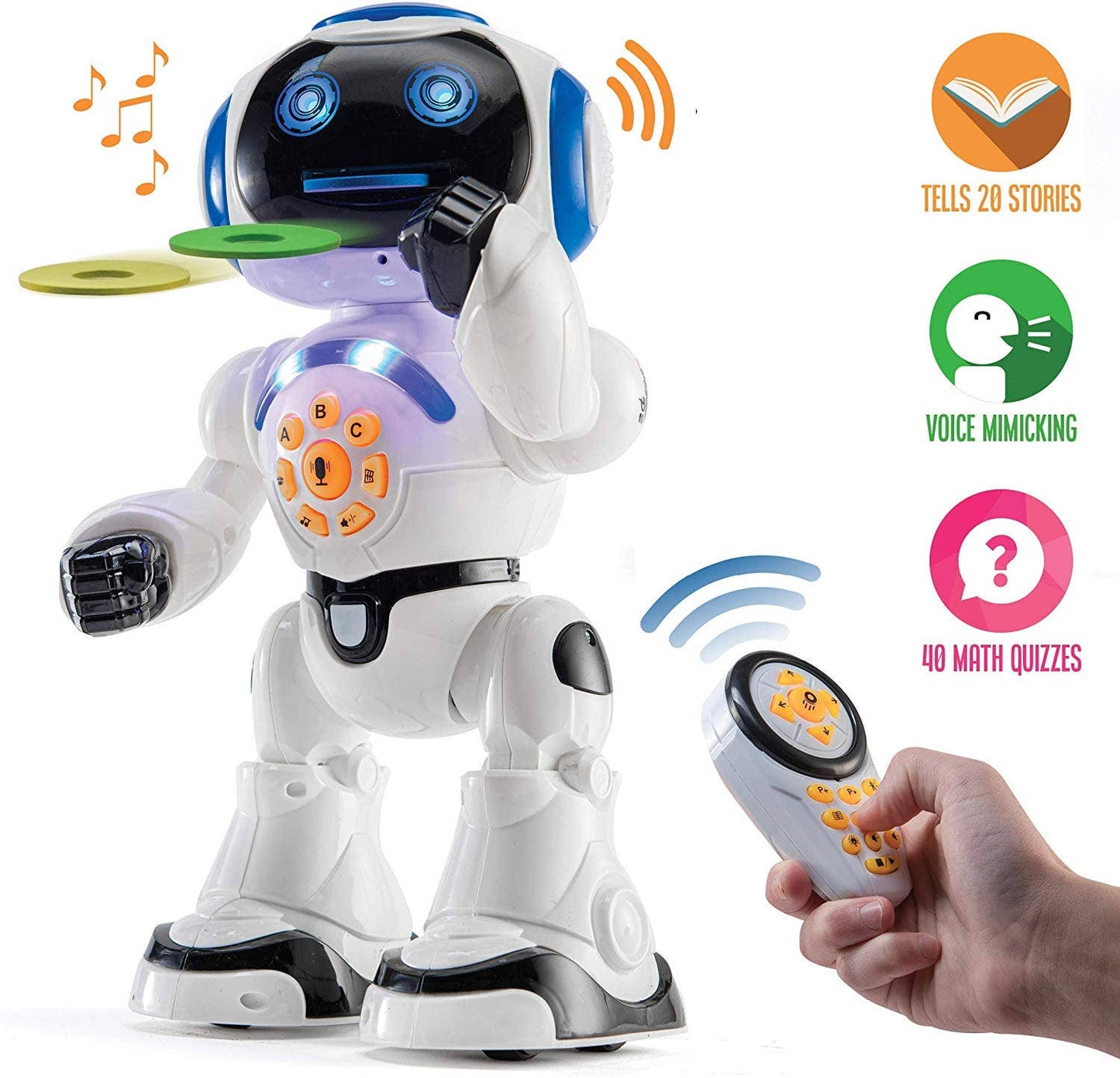 Interactive Programmable Remote Control Robot Toy