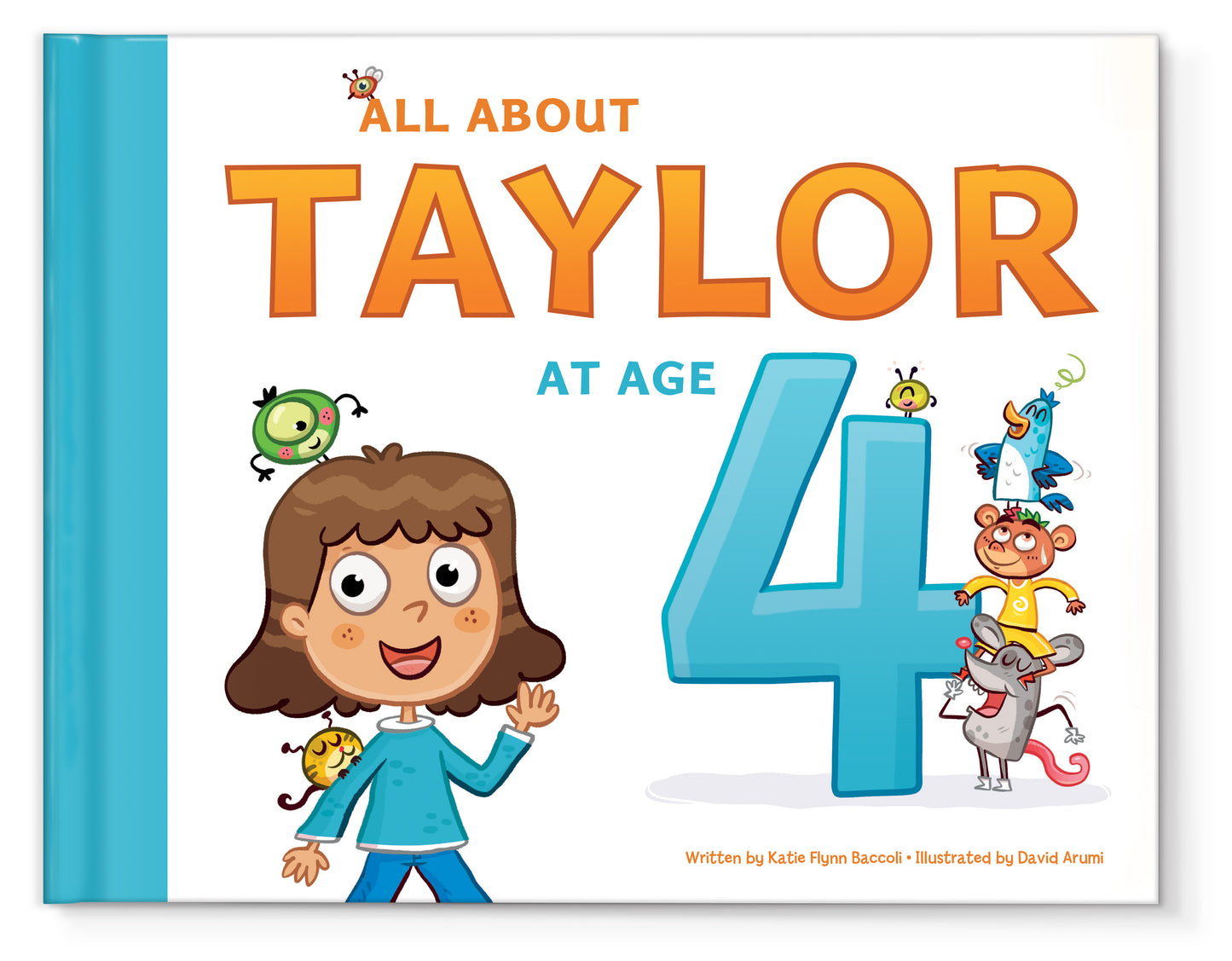 All About Me at My Age Personalized Kid's Book