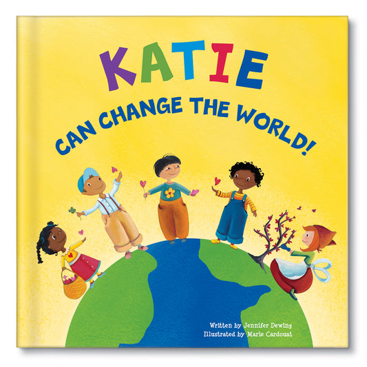 I Can Change The World Personalized Softcover Kid's Book