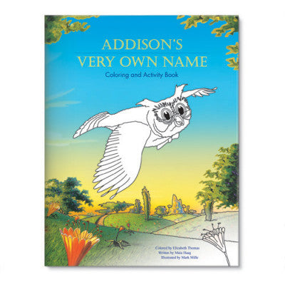 My Very Own Name Personalized Kids Coloring Book