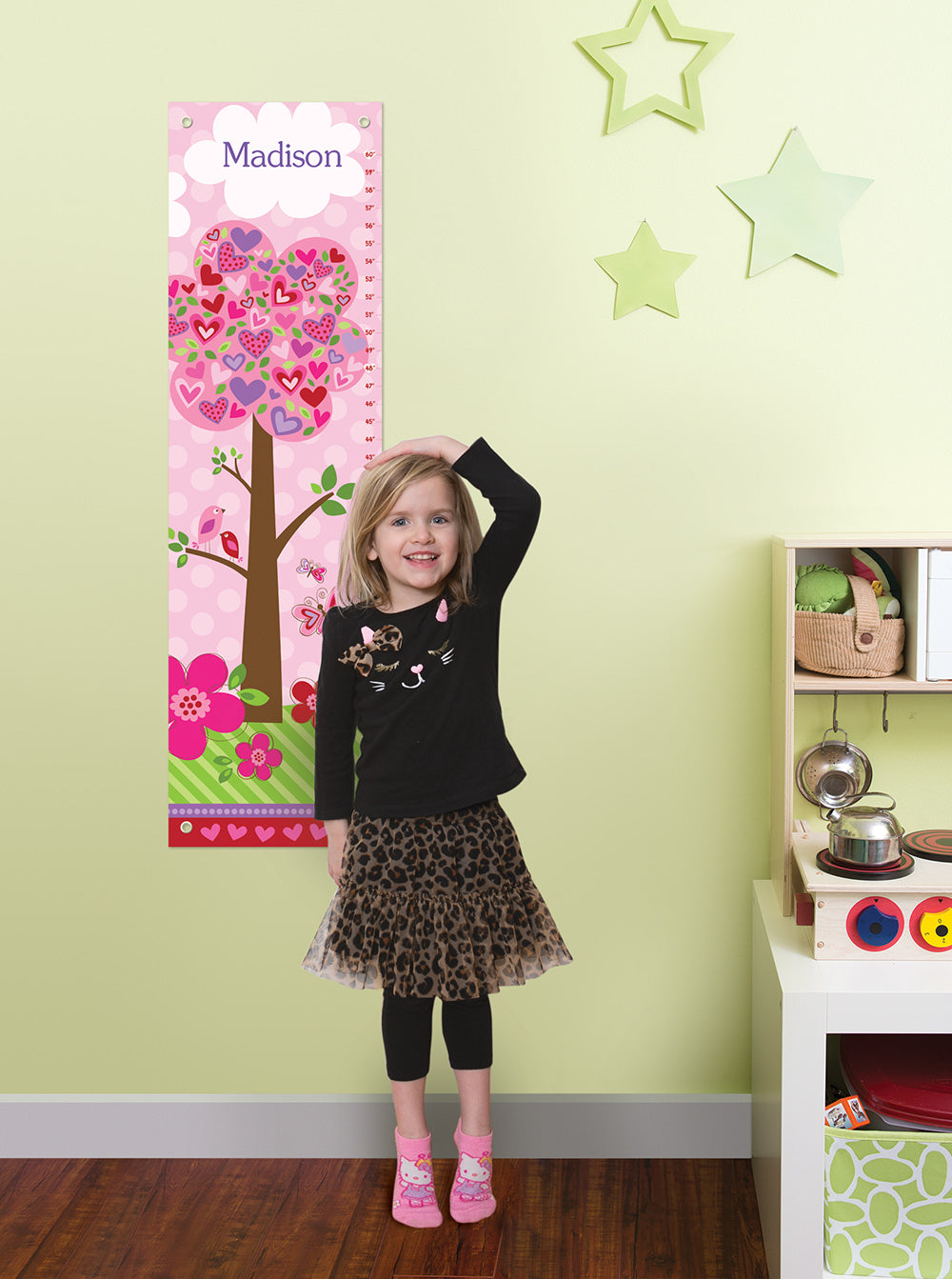 Love is in the Air Personalized Growth Chart