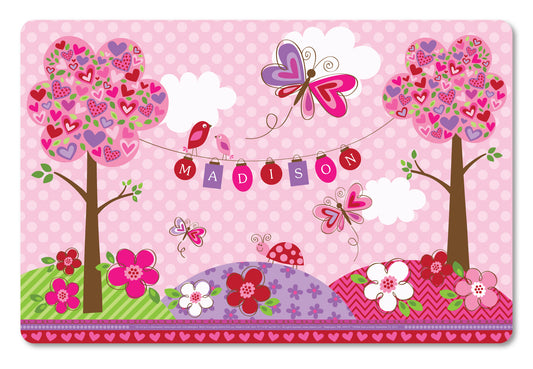 Love in the Air Placemat Personalized