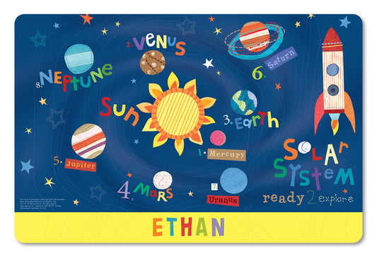Space Personalized Kid's Placemat