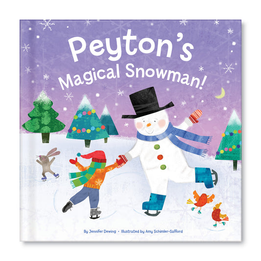 My Magical Snowman Personalized Kid's Book