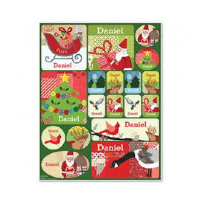 My Very Merry Christmas Personalized Kid Stickers