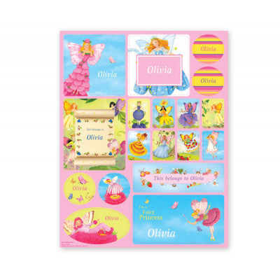Fairy Tale Personalized Kids Stickers