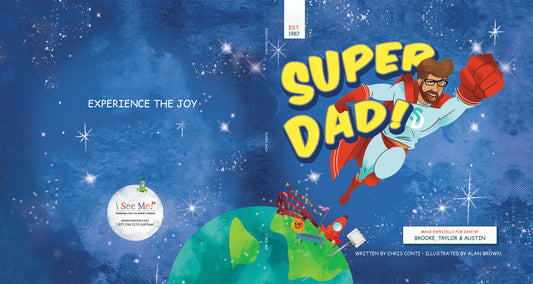 Super Dad Personalized Kid's Book