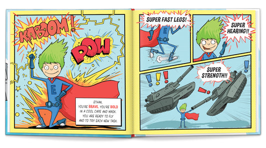 Super Kid Personalized Kid's Book