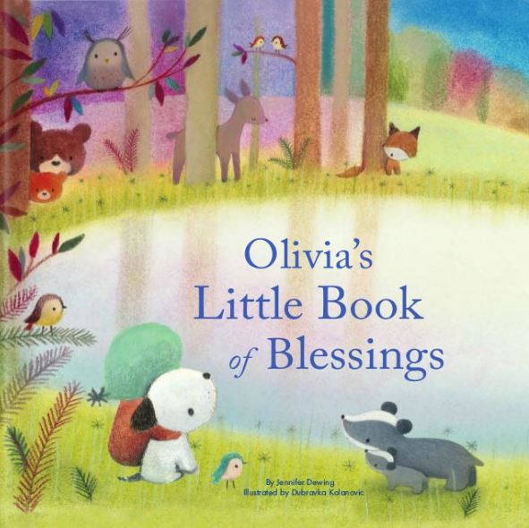 My Little Book of Blessings Personalized Kid's Book
